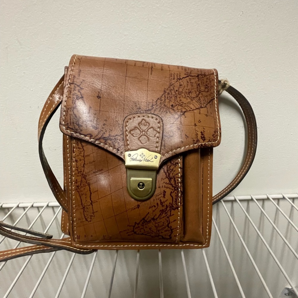 Patricia Nash Signature Map Crossbody